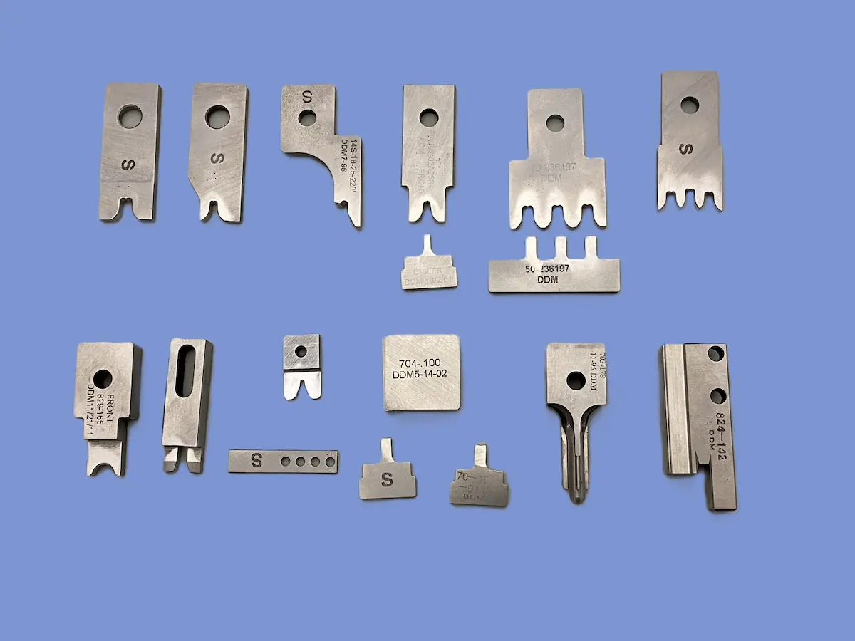 Wires, connectors, modules, and connections from a new car wiring harness to replace the old wiring in a vehicle