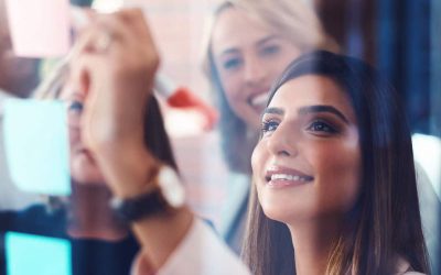 A Woman Taking A Selfie
